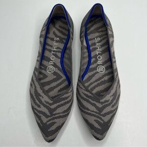 Rothy’s The Point Grey Zebra Size 7.5